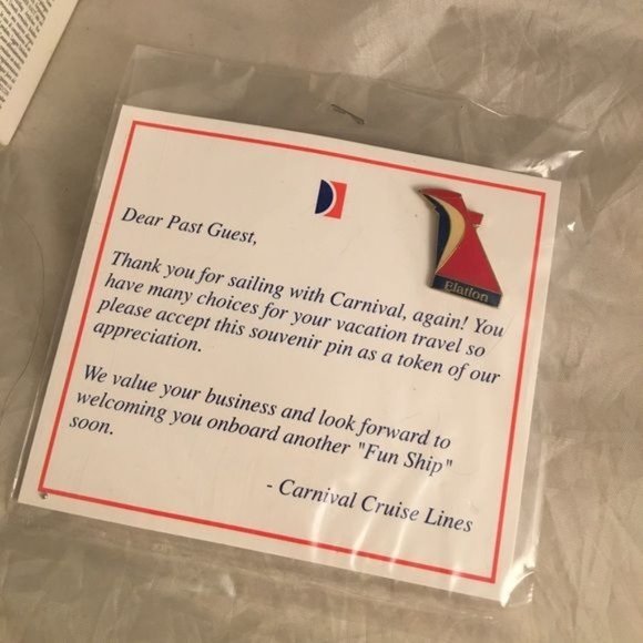 Carnival cruise line ELATION collectors pin NIP - Picture 3 of 3